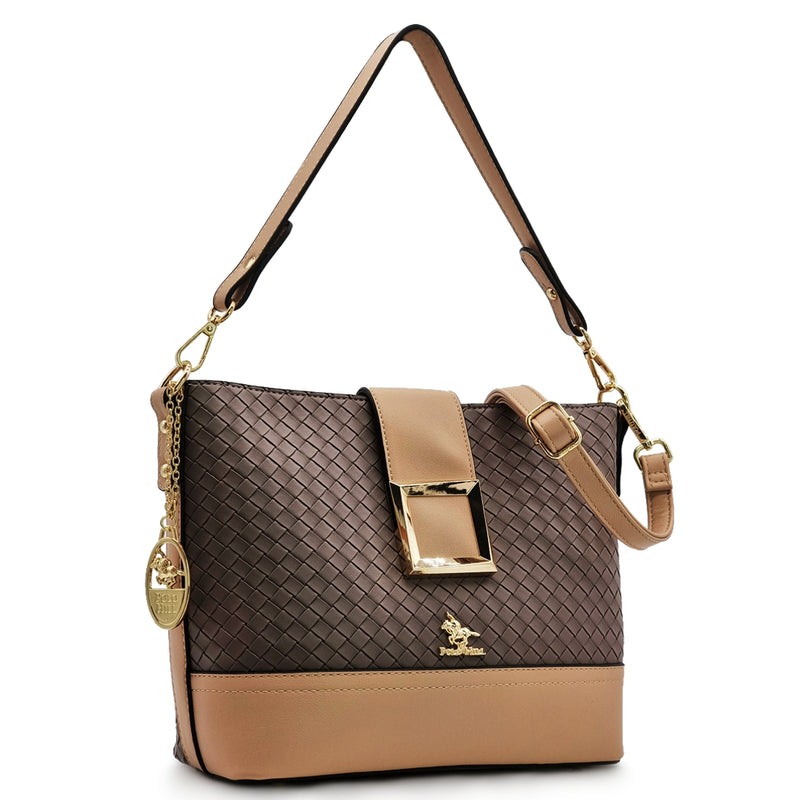 Load image into Gallery viewer, Peony Straw-Like Shoulder Crossbody Bag
