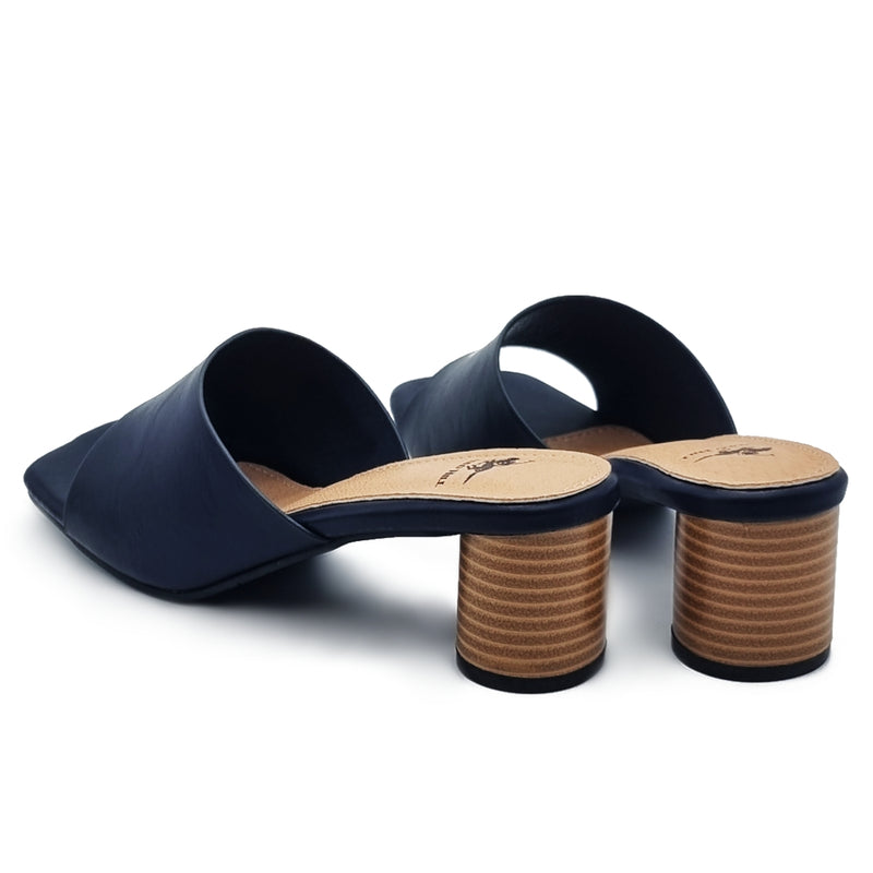 Load image into Gallery viewer, Square Open Toe Slide Heels
