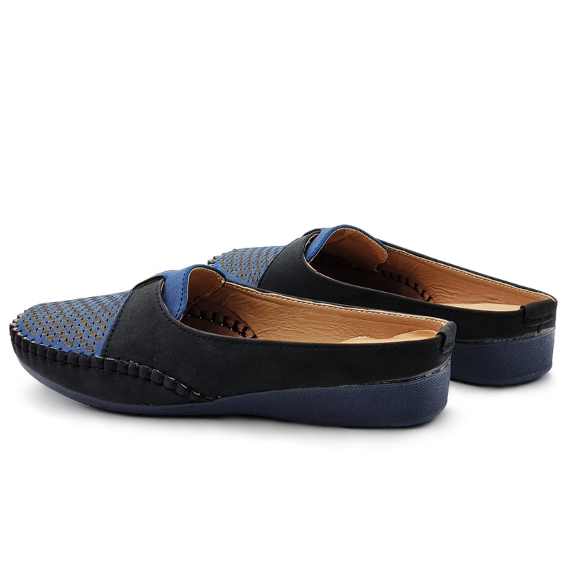 Load image into Gallery viewer, Decorated Vamp Half Slip On Shoes
