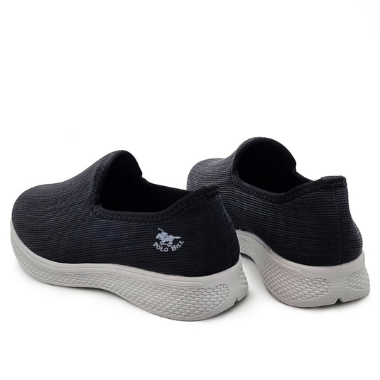 Athleisure Knit Slip On Sneakers