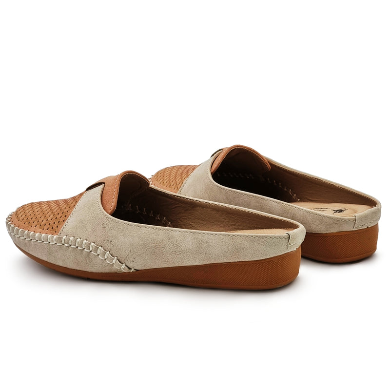 Load image into Gallery viewer, Decorated Vamp Half Slip On Shoes
