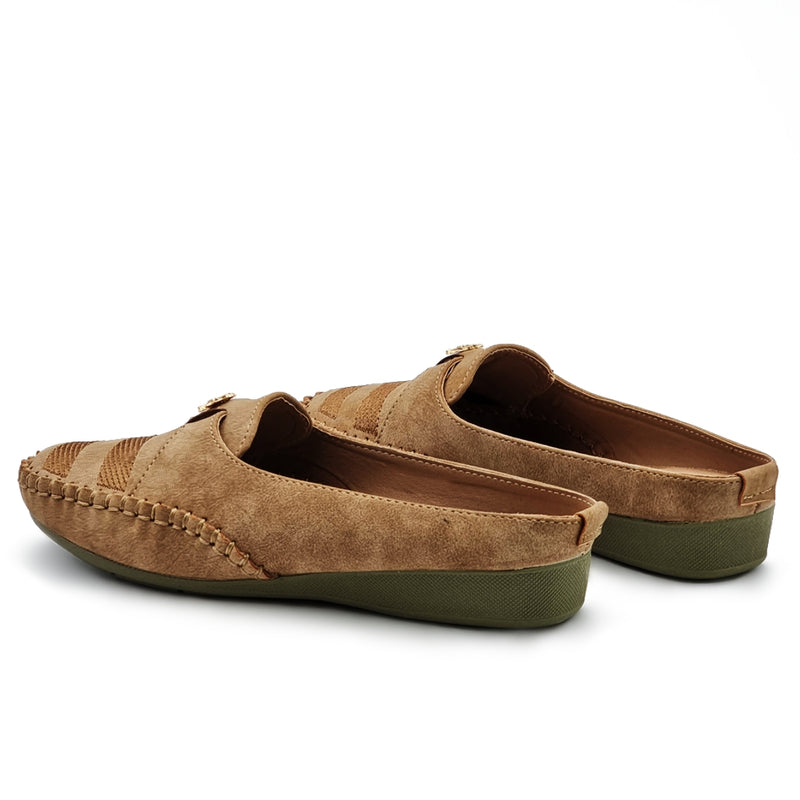 Load image into Gallery viewer, Lotus Half Slip On Shoes
