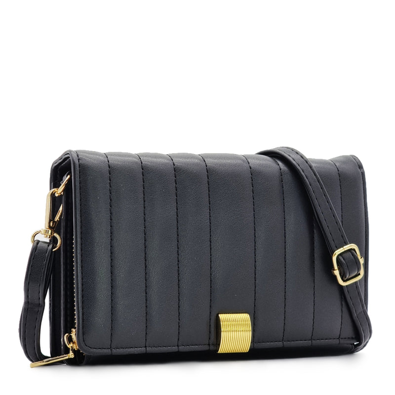 Load image into Gallery viewer, Full Flap Crossbody Sling Purse Bag
