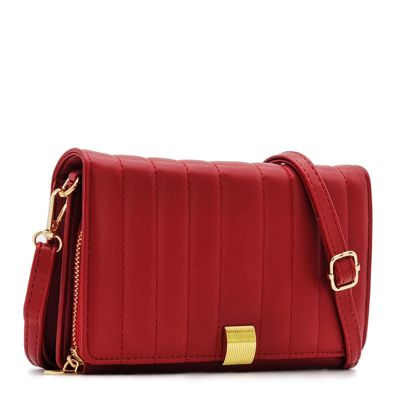 Load image into Gallery viewer, Full Flap Crossbody Sling Purse Bag
