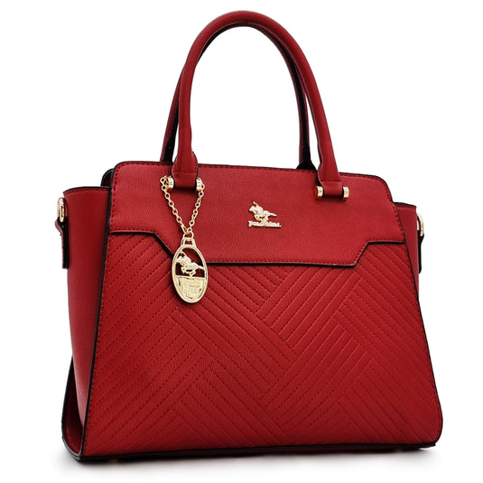 Weave Pattern Handbag 2-in-1 Bundle Set