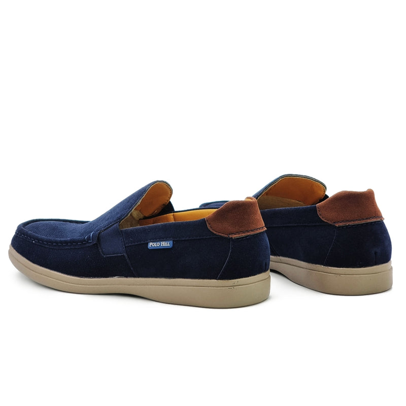 Load image into Gallery viewer, Textured Vamp Slip On Loafers

