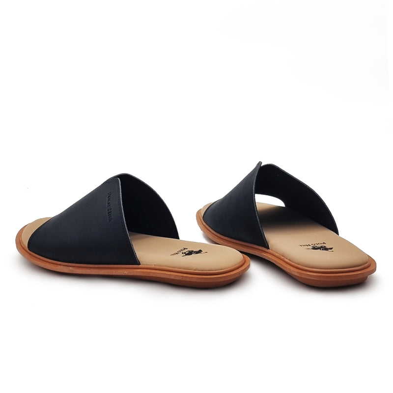 Load image into Gallery viewer, V Cut Band Flat Slide Sandals
