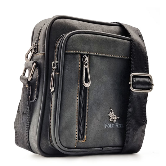 Crossbody Bag with Front Vertical Zip