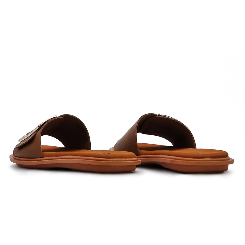 Load image into Gallery viewer, Buckle Decor Band Flat Sandals

