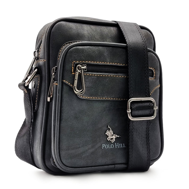 Load image into Gallery viewer, Crossbody Bag with Front Zip Pockets
