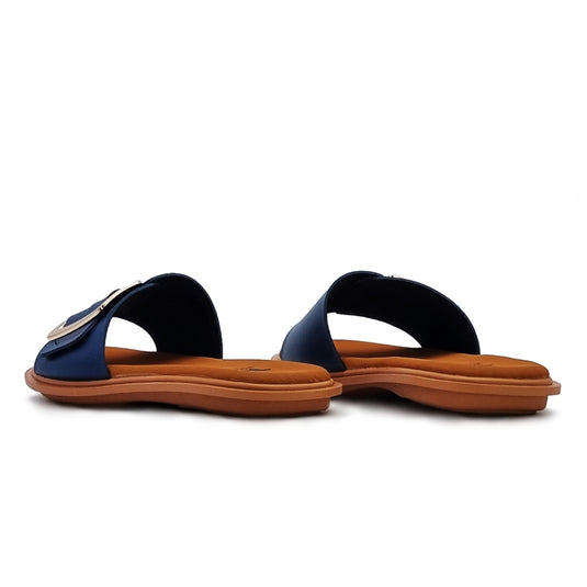 Buckle Decor Band Flat Sandals