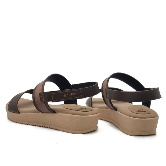 Velcro Slingback Double Strap Sandals