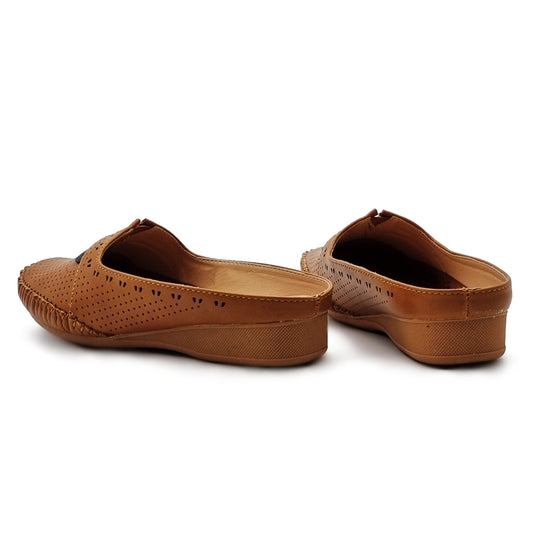 Half Slip On Mules Shoes