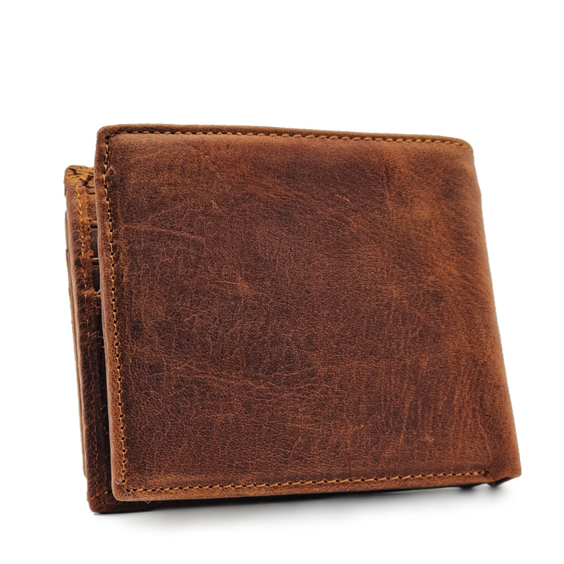 Load image into Gallery viewer, Genuine Leather BiFold Wallet with Front Pocket
