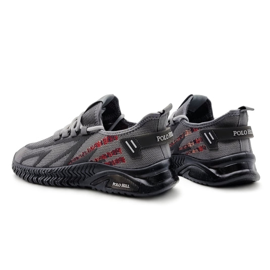Lace Up Athleisure Knit Sneakers