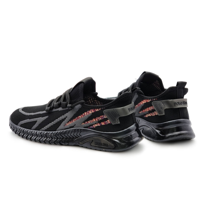 Load image into Gallery viewer, Lace Up Athleisure Knit Sneakers
