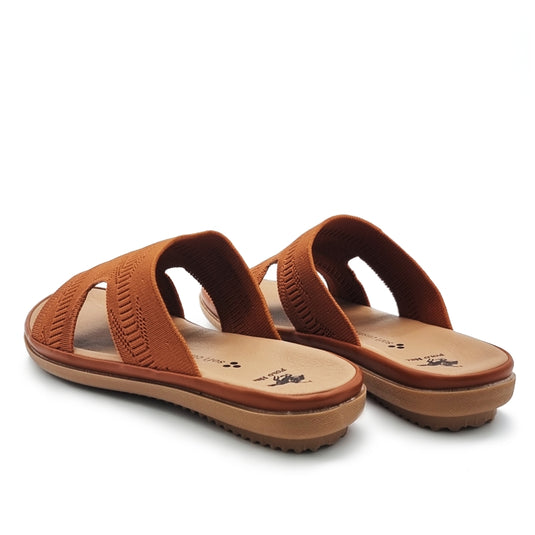 Textile H-Band Slide Sandals