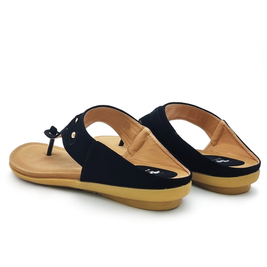 Plus Size Flat Slide Sandals