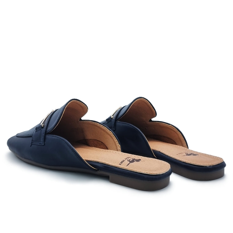 Load image into Gallery viewer, Slide On Flat Mule Heels

