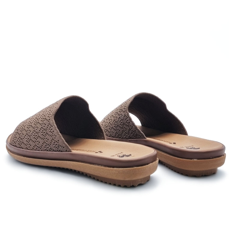 Load image into Gallery viewer, Single Textile Band Slide Sandals

