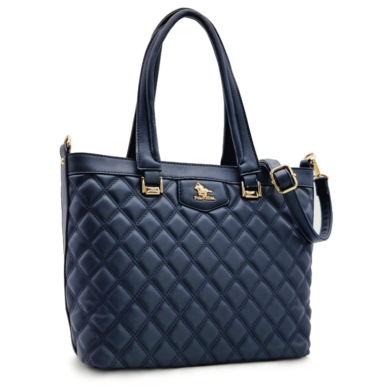 Load image into Gallery viewer, Quilted Tote Handbag
