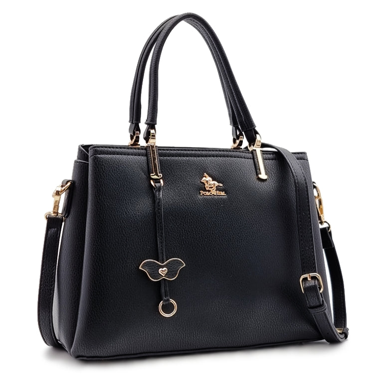 Load image into Gallery viewer, Hazel Handbag with Wing Hanging Ornat
