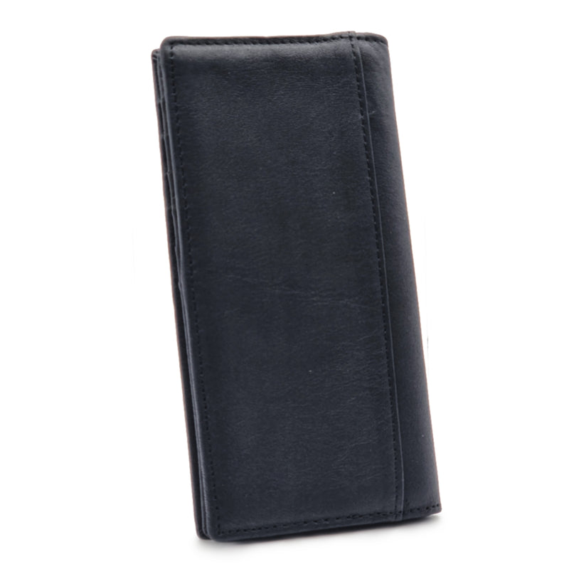 Load image into Gallery viewer, Mens Long Genuine Leather BiFold Wallet
