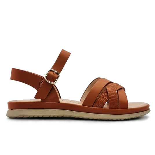 Hook and Loop Flat Sandals