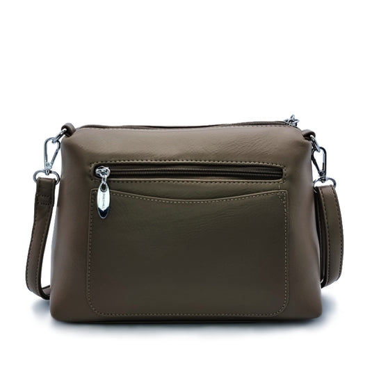 Structured Base Crossbody Sling Pouch Bag