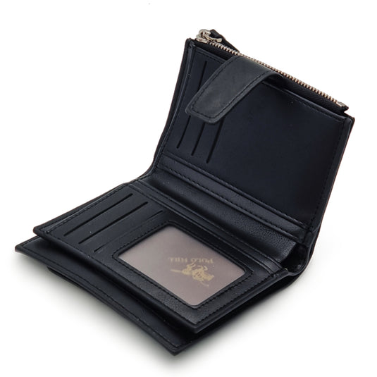 Short Multi-Card Wallet with Detachable Compartt