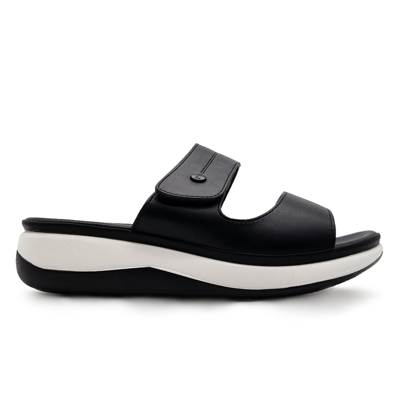 Load image into Gallery viewer, Two-Tone MidSole Sliders with Velcro Fastening
