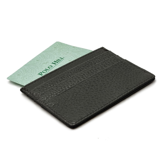 Unisex Genuine Leather Card Holder Wallet