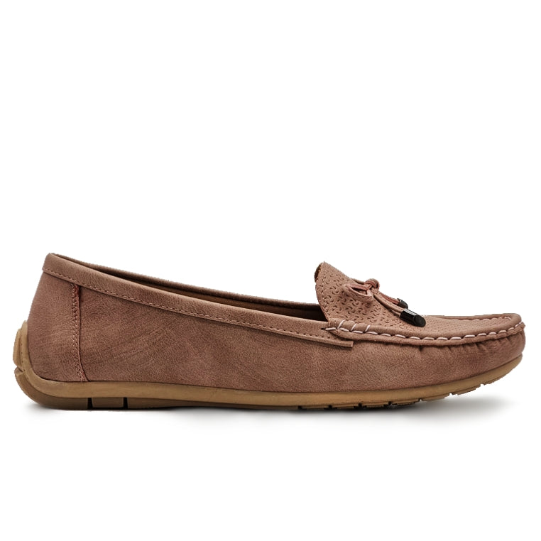 Load image into Gallery viewer, Bow Tie Slip On Loafers
