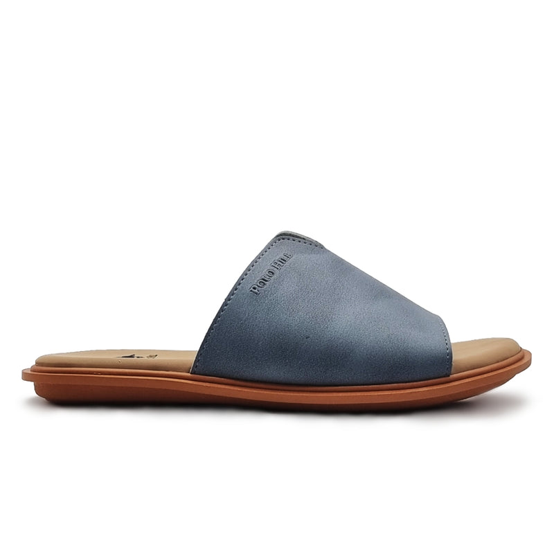 Load image into Gallery viewer, V Cut Band Flat Slide Sandals
