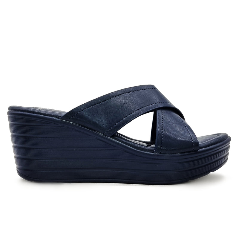 Load image into Gallery viewer, Solid Colour Cross Strap Wedges
