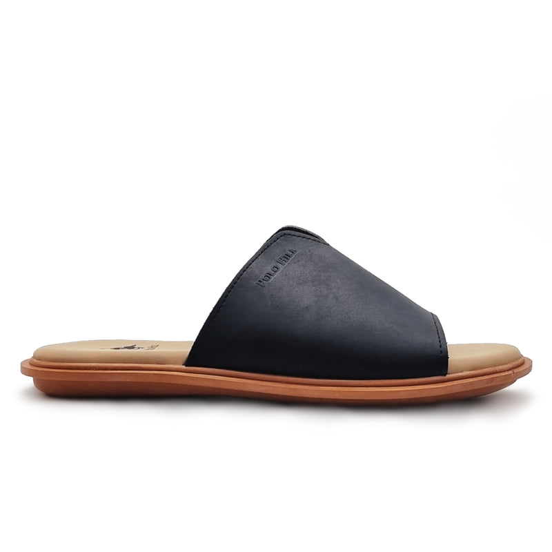 Load image into Gallery viewer, V Cut Band Flat Slide Sandals
