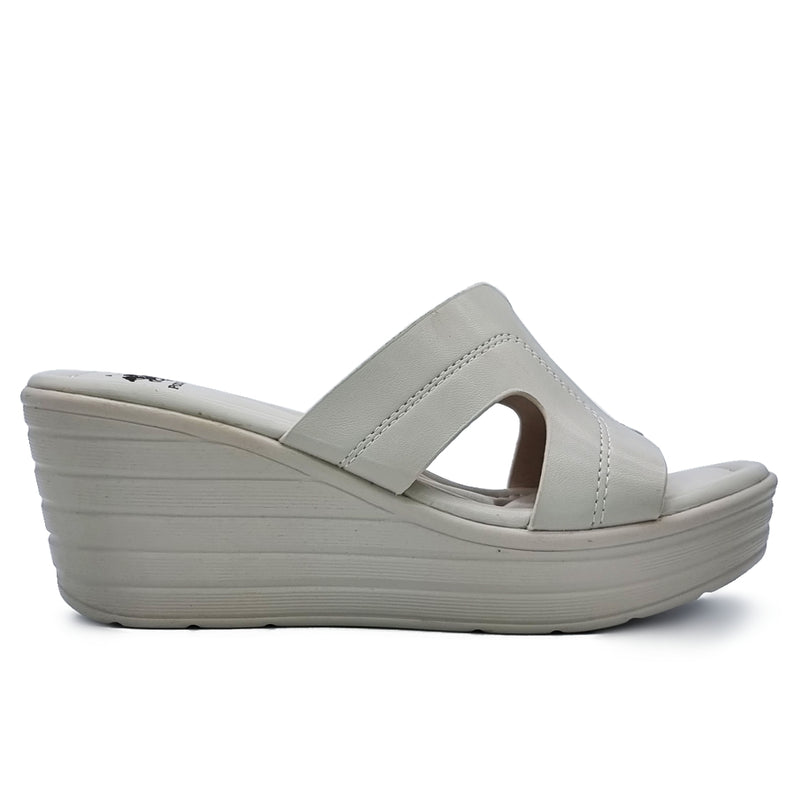 Load image into Gallery viewer, Solid Colour Cut Out Band Wedges
