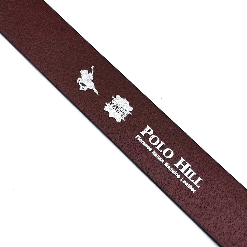 Load image into Gallery viewer, Genuine Textured Leather Full Hole Buckle Pin Belt
