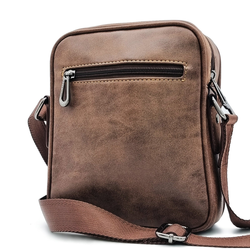 Load image into Gallery viewer, Crossbody Bag with Front Vertical Zip
