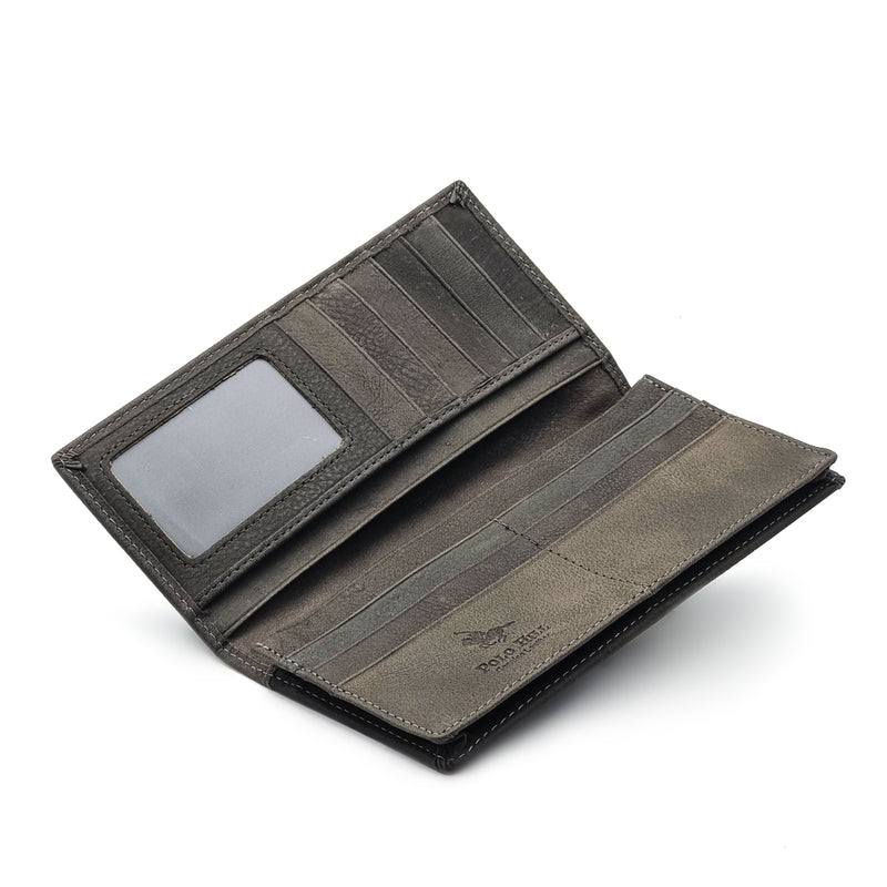 Load image into Gallery viewer, Genuine Leather Long BiFold Wallet
