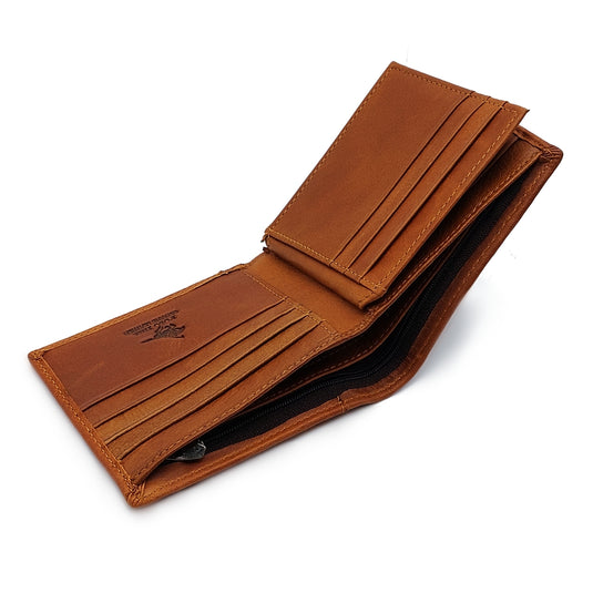 Genuine Leather BiFold Wallet - Card Slots