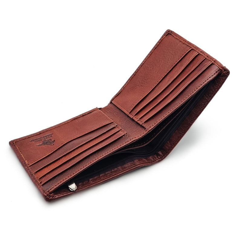 Load image into Gallery viewer, Genuine Leather BiFold Wallet with Front Pocket
