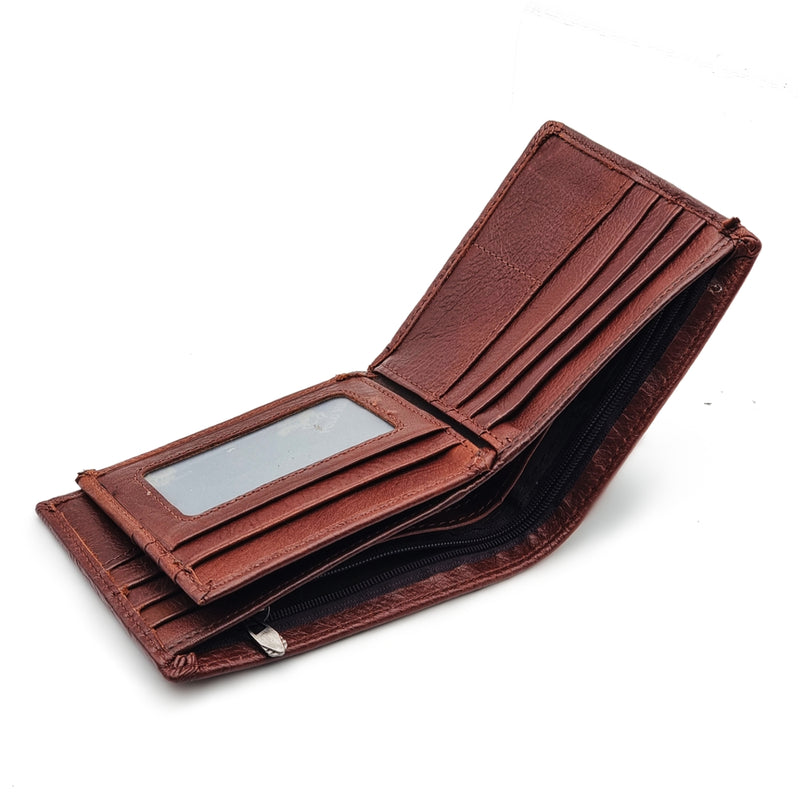 Load image into Gallery viewer, Genuine Leather BiFold Wallet with Front Pocket
