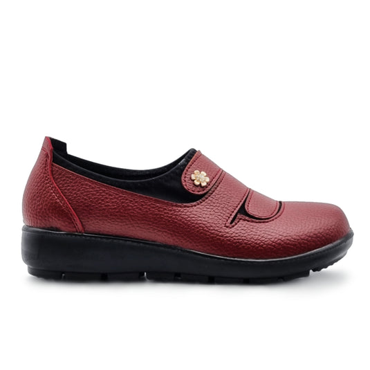 Flower Decor Slip On Shoes