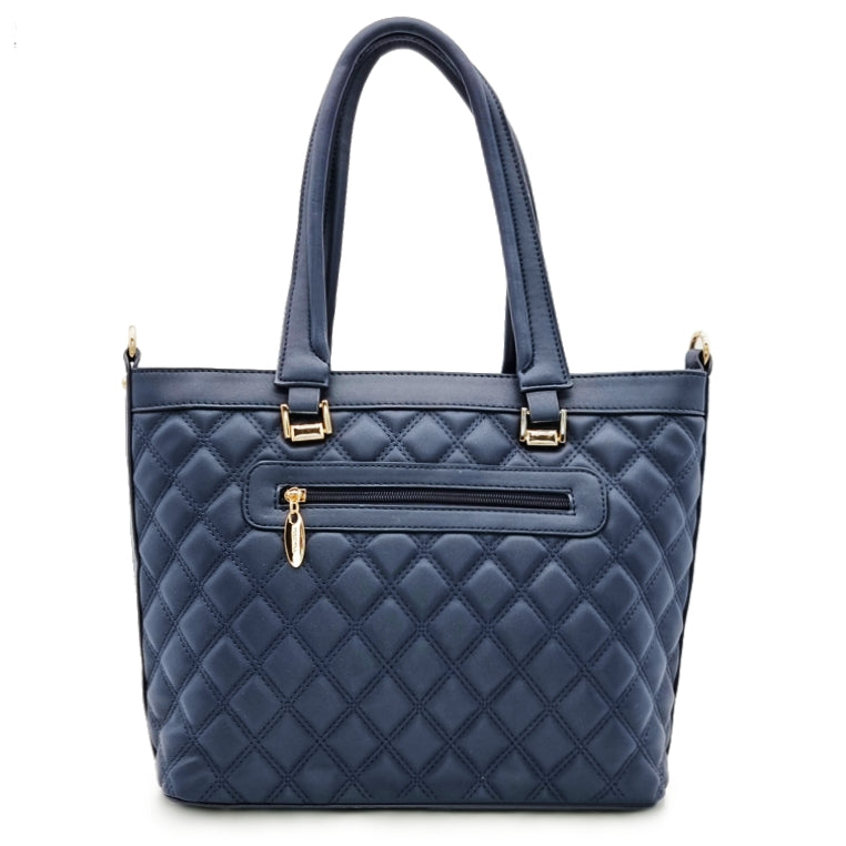 Load image into Gallery viewer, Quilted Tote Handbag
