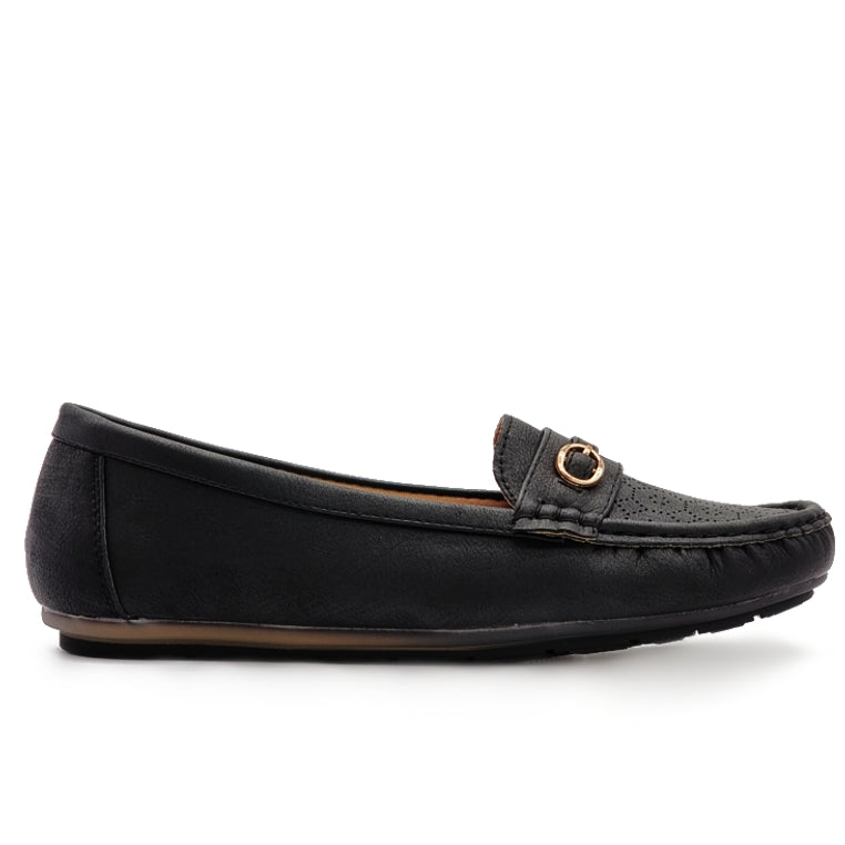 Load image into Gallery viewer, Penny Buckle Slip On Loafers
