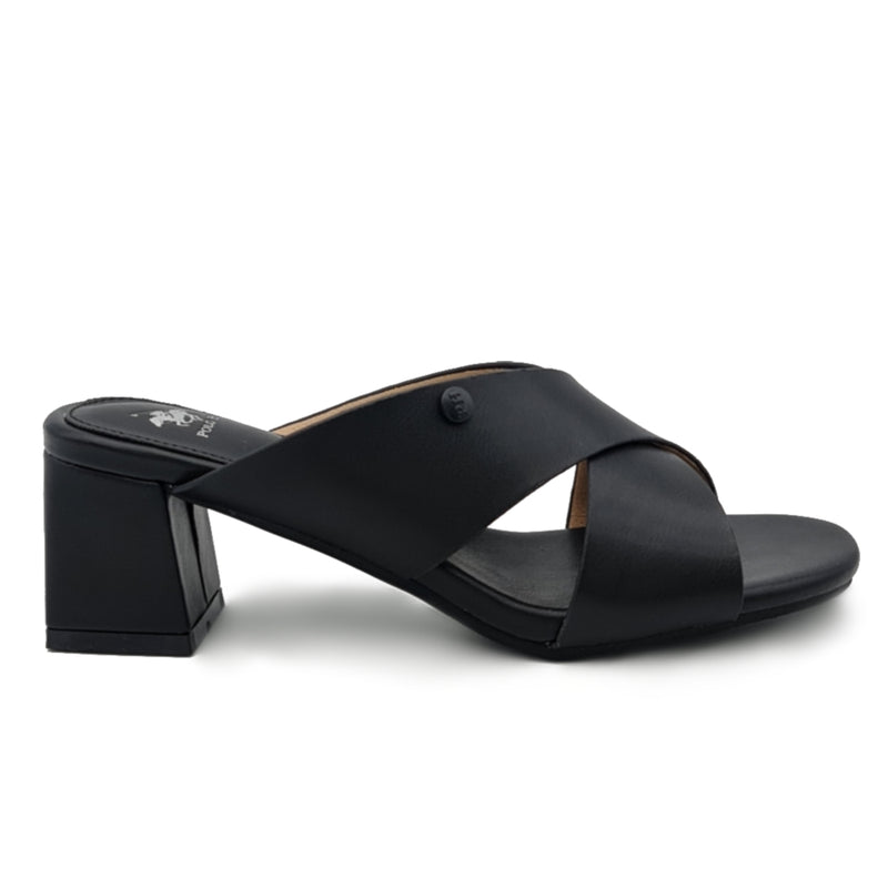 Load image into Gallery viewer, Open Rounded Toe Cross Band Heels

