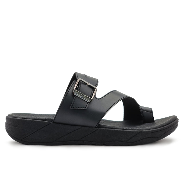 Load image into Gallery viewer, Single Buckle Toe Loop Thick Sole Sandals
