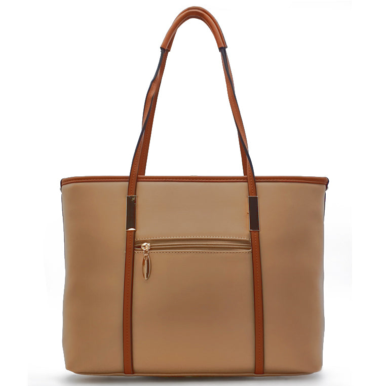 Load image into Gallery viewer, Danni  Faux Leather Shoulder Tote Bag 2-in-1 Set
