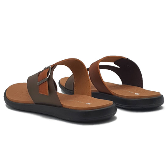 Single Buckle Toe Loop Sandals